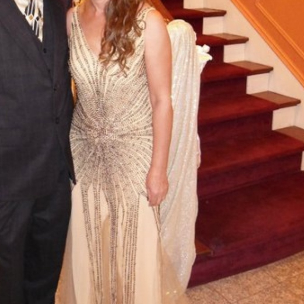 Sequence gown dress